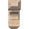 Ekena Millwork Westlake Craftsman Smooth Bracket w/ Offset Brace, Douglas Fir, 7 1/2"W x 18"D x 18"H BKT0806X18X18WTL04SDF - alternate 2